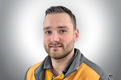 Porträt eines Mitarbeiters