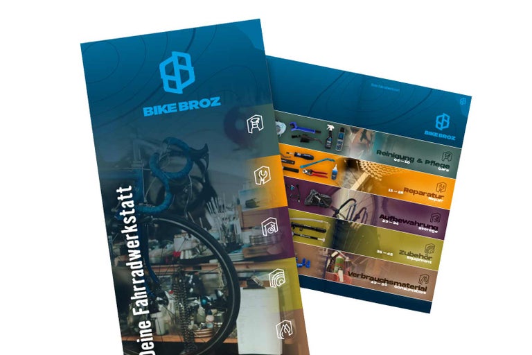 Bike Broz Katalog mit Informationen zur Fahrradwerkstatt