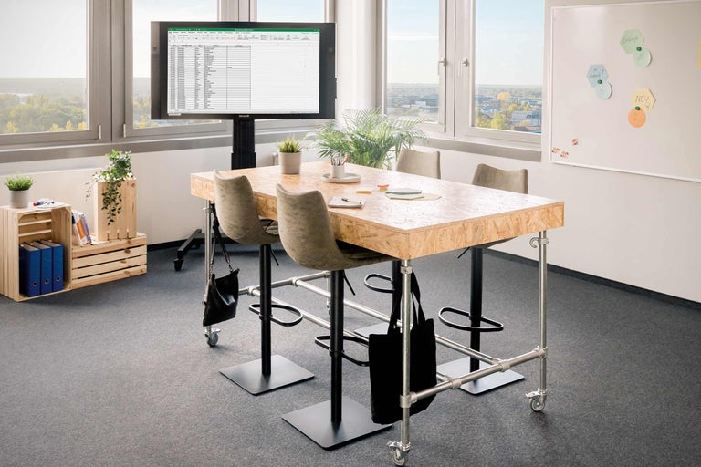 Konferenztisch selber bauen