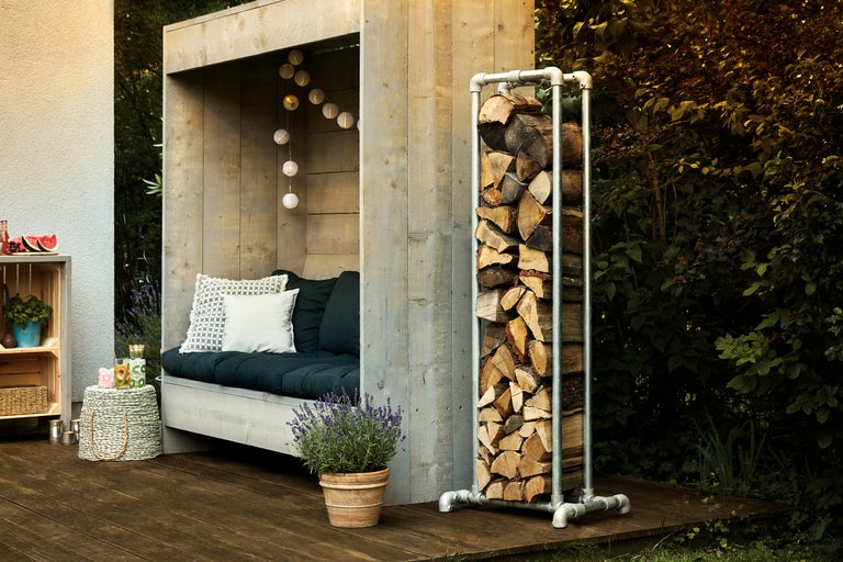 Brennholzständer selber bauen