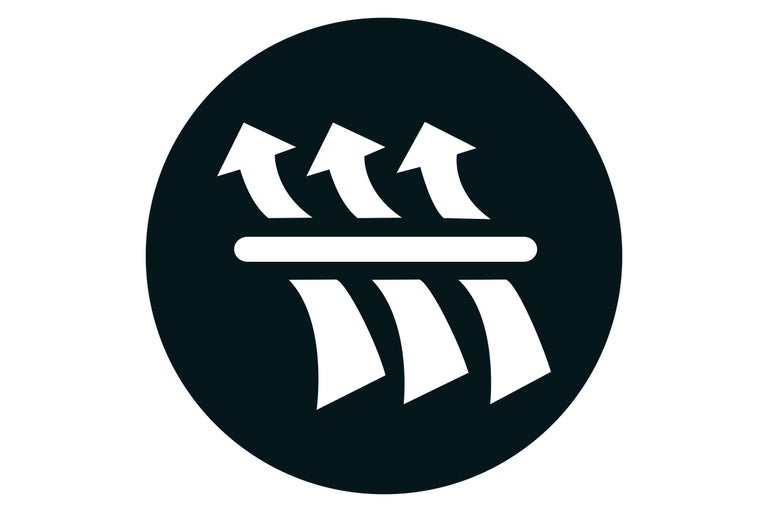 Symbol für Belüftung