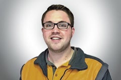 Porträt eines Mannes mit Brille