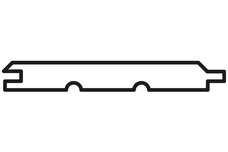 Profilholz Querschnitt