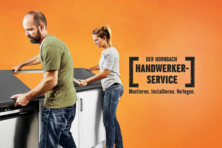 Arbeitsplattenmontage