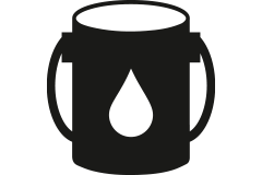 Symbol: Farbbehälter