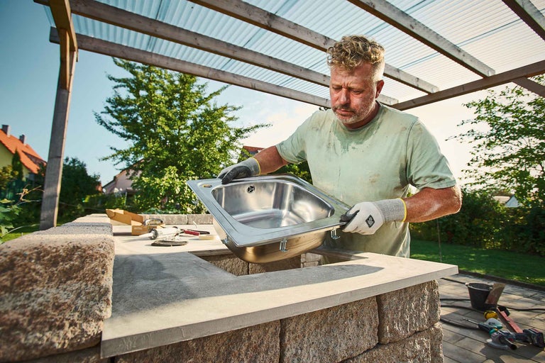 Outdoor Küche selber bauen