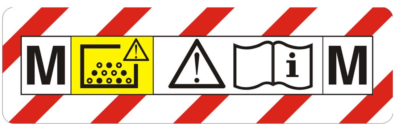 Symbol: Hinweise zur Installation beachten