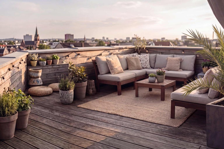 Dachterrasse gestalten