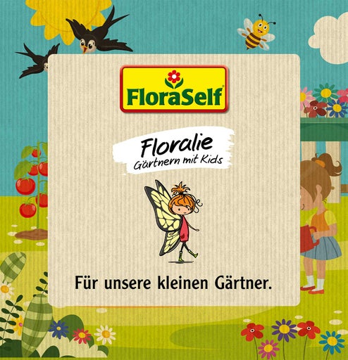 Floralies Gärtnern mit Kids Illustration