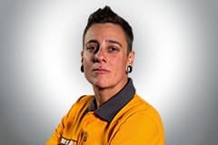 Porträt einer Person in Arbeitskleidung