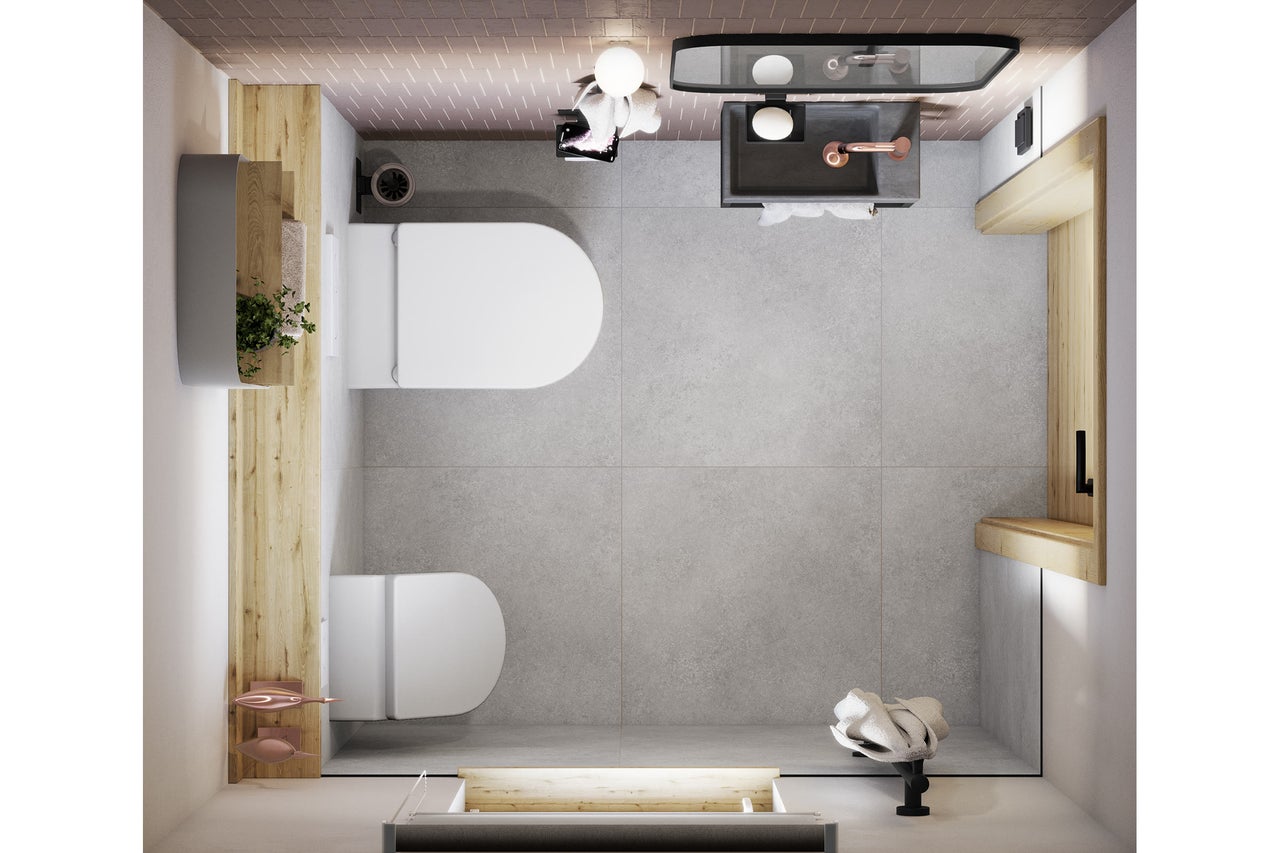 Badkonzept Manchester Gäste-WC