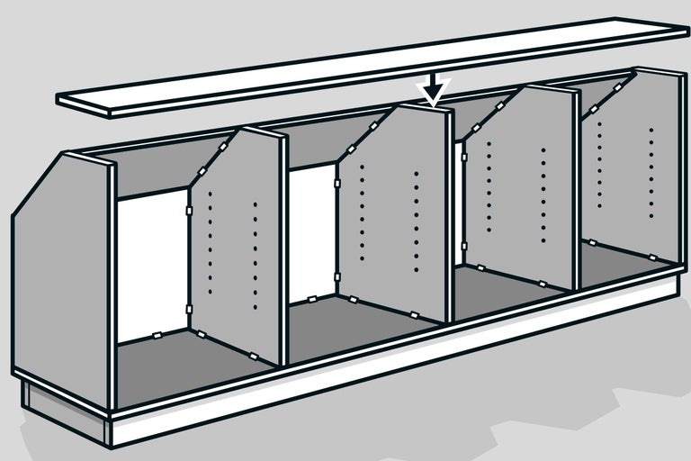Drempelschrank selber bauen