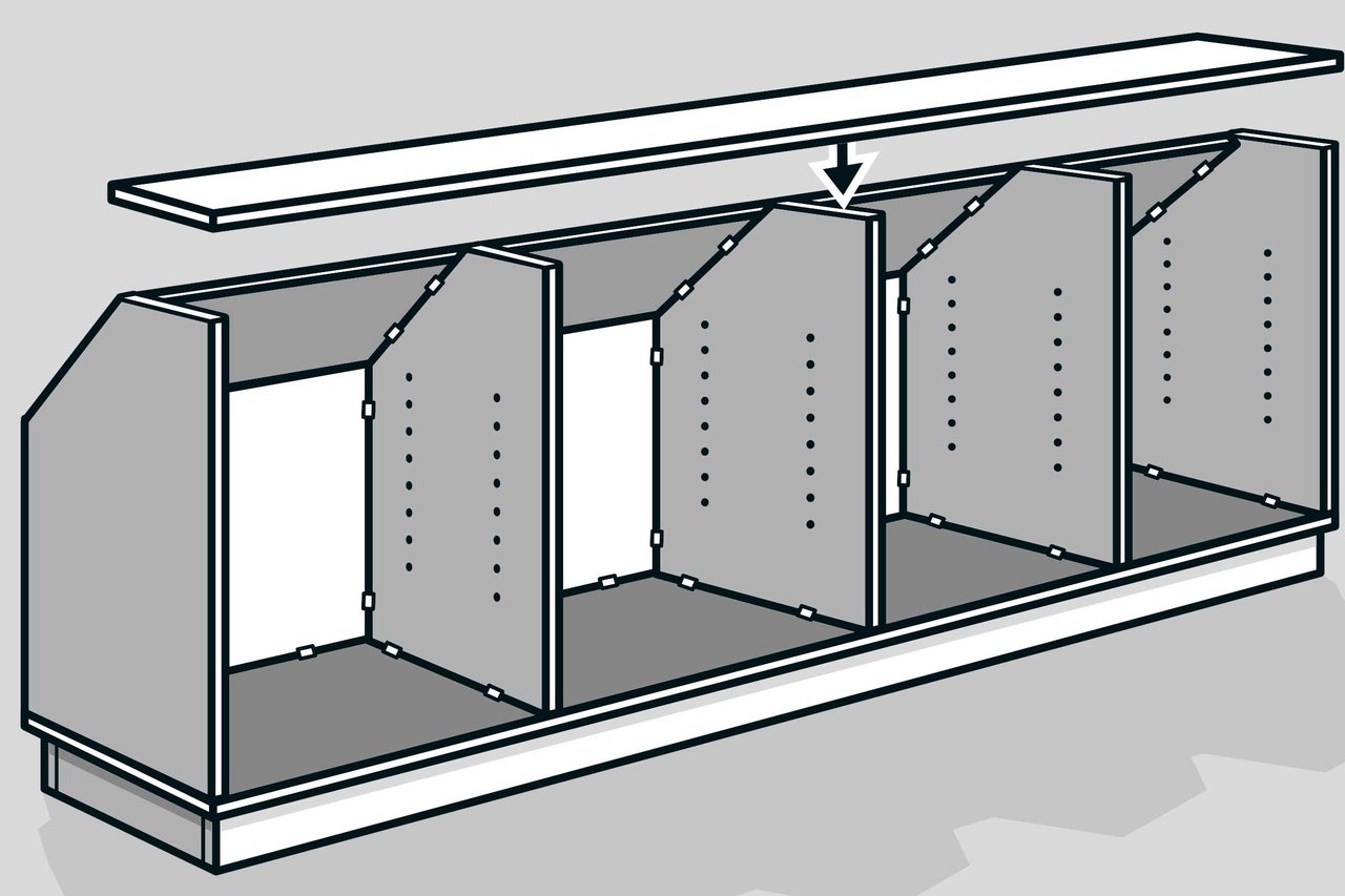 Drempelschrank selber bauen
