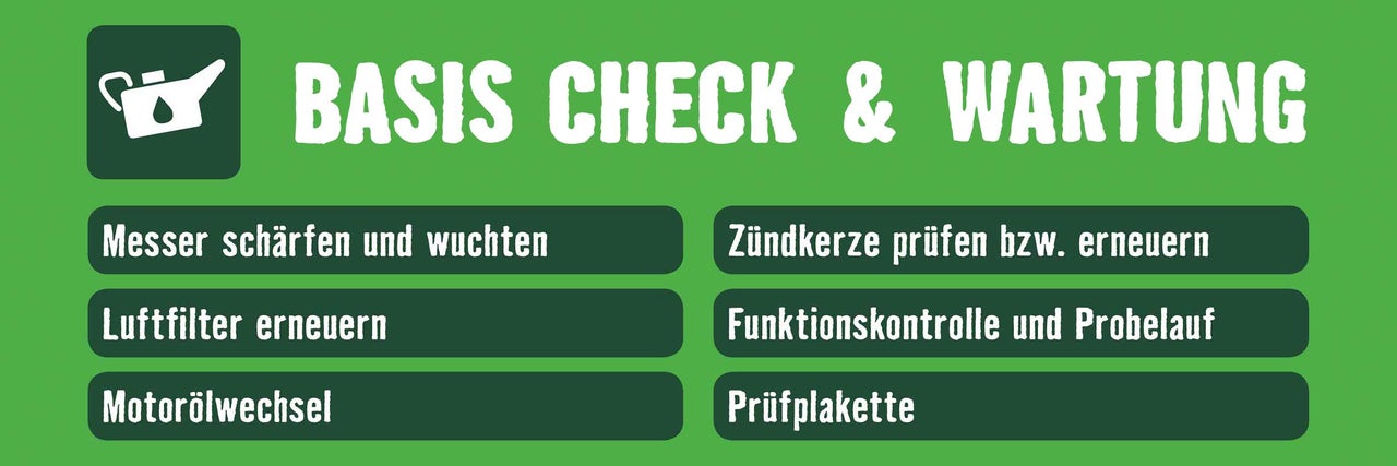 Basis Check und Wartungsübersicht