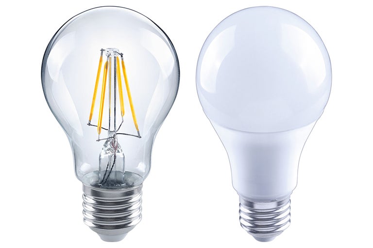 Zwei LED Lampen mit E27 Sockel