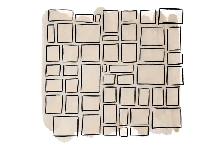 Illustration von verschiedenen Rahmen