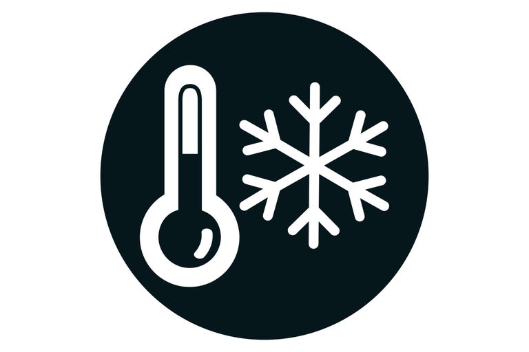 Symbol für Frostbeständigkeit