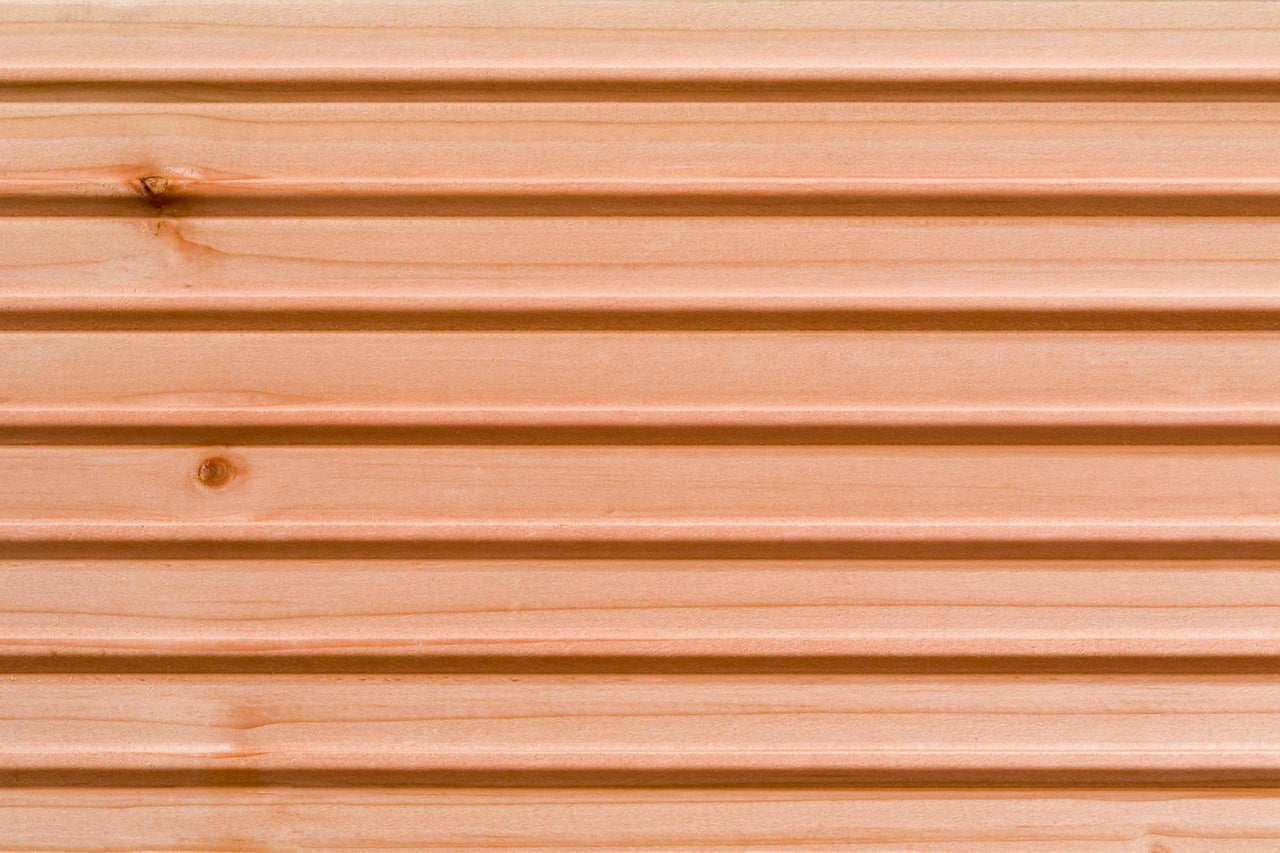 Profilholz aus Holz