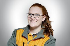 Porträt einer Mitarbeiterin von Hornbach