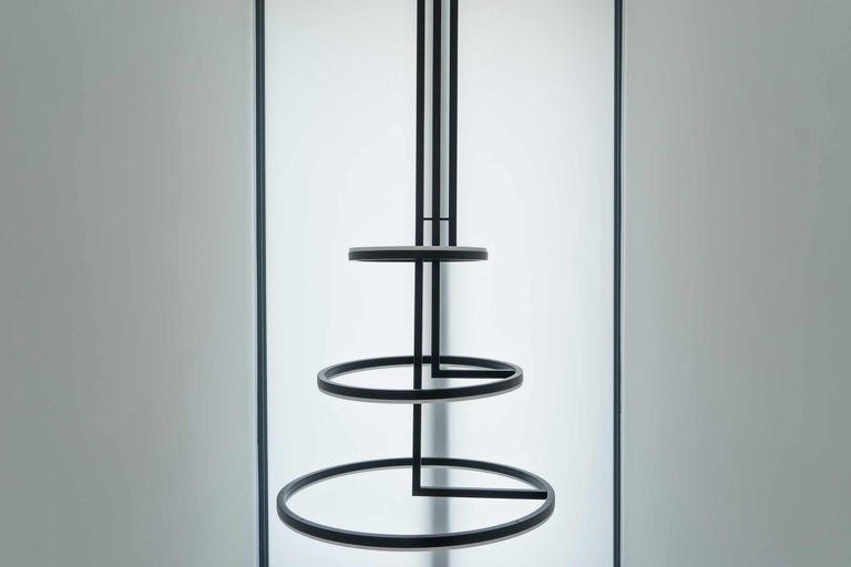 Moderne Hängeleuchte mit drei runden Elementen