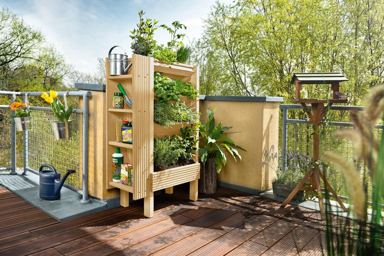 Pflanzregal selber bauen