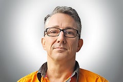 Porträt eines Mannes mit Brille