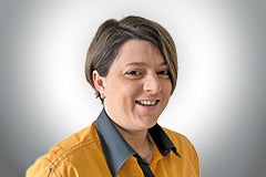 Porträt einer lächelnden Frau