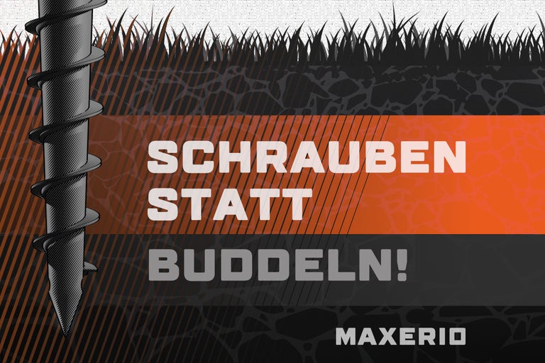 MAXERIO® Schraubfundamente: Die clevere Lösung für jedes Bauprojekt
