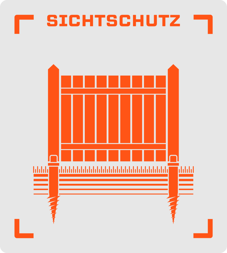 Symbol für Sichtschutz
