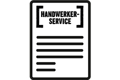 Symbol für Handwerkerservice