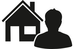 Symbol für Hausbesitzer