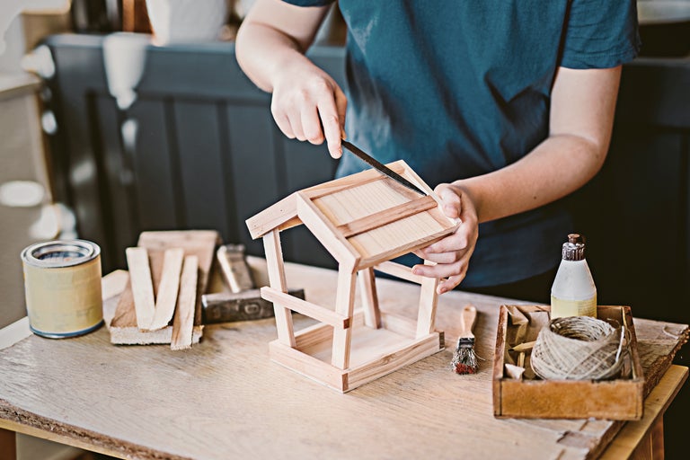 Vogelhaus selber bauen