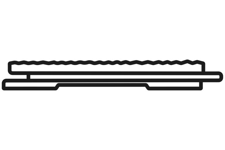Nut-Feder-Verbindung für Holz