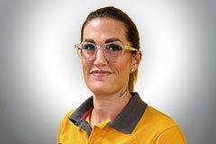 Porträt einer Frau mit Brille