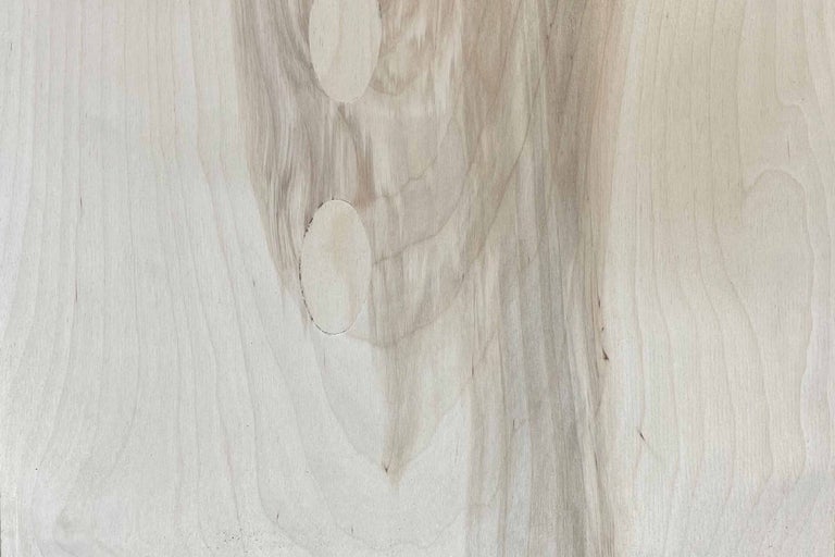 Detailansicht einer Furnierholzplatte