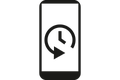 Symbol für die Wiederherstellung eines Smartphones Symbol für die Wiederherstellung eines Smartphones