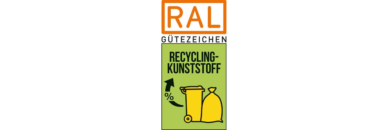 RAL Gütezeichen Recycling Kunststoff