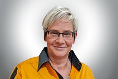 Porträt einer Frau mit Brille