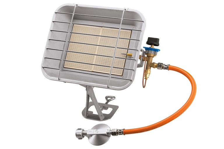 Gasheizer mit Schlauch und Regler