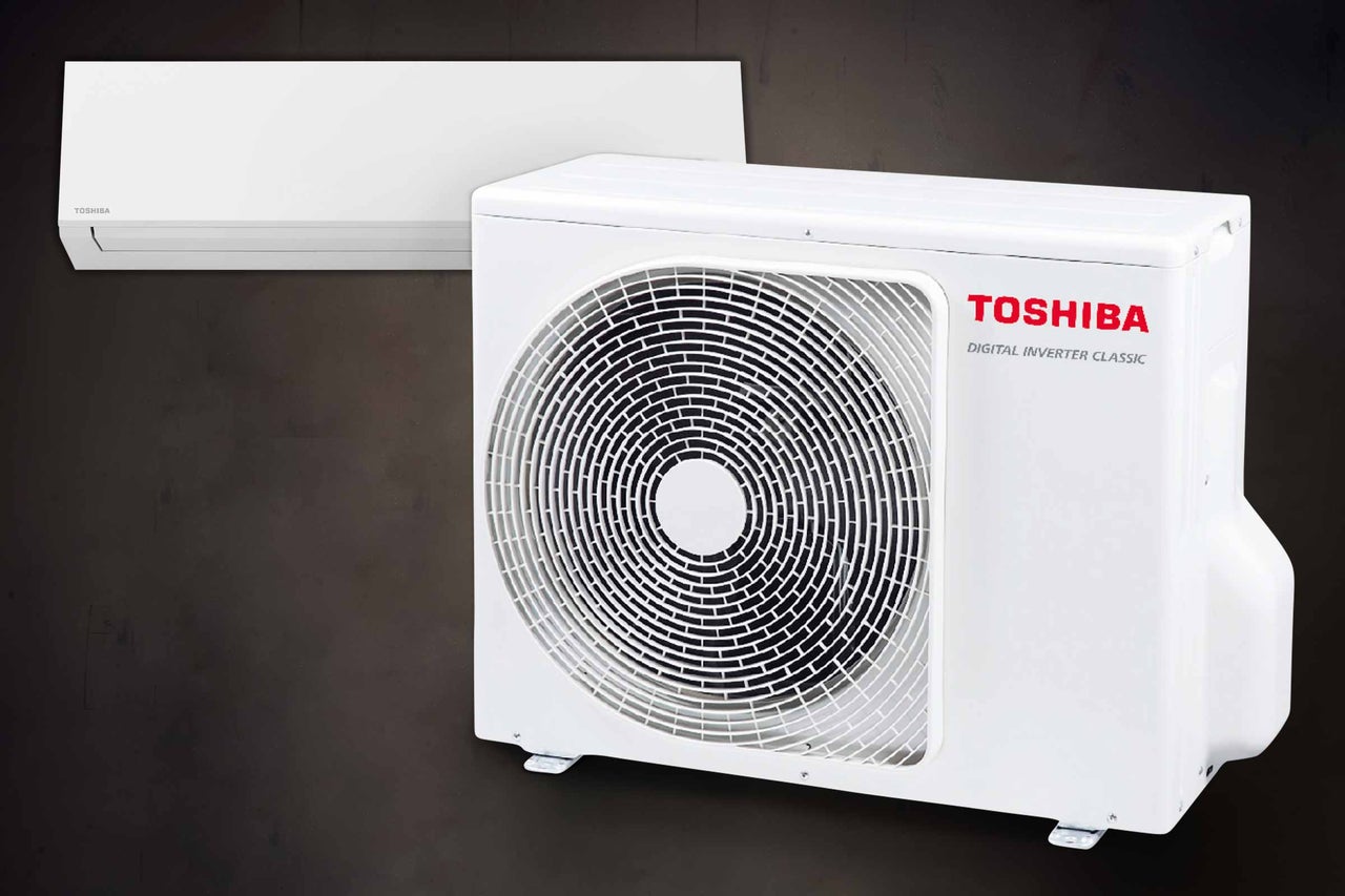 Toshiba Klimaanlage für Innen- und Außenbereich