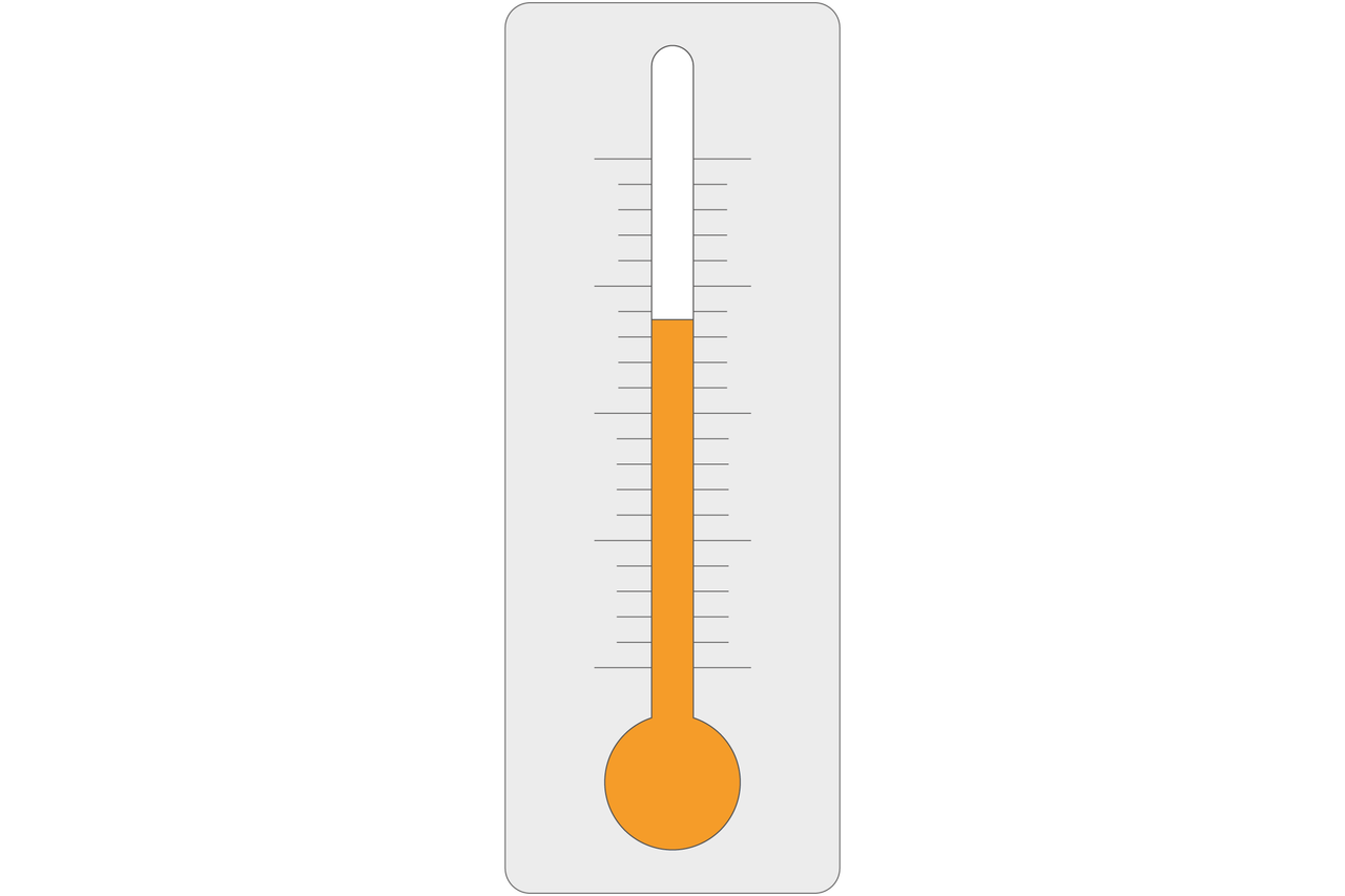 Thermometer zur Temperaturmessung