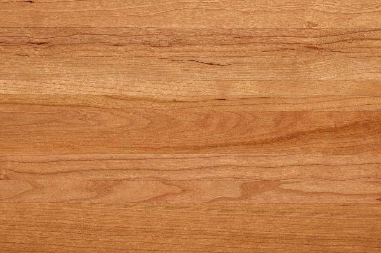 Holzfußbodenoberfläche aus Kirschbaumholz