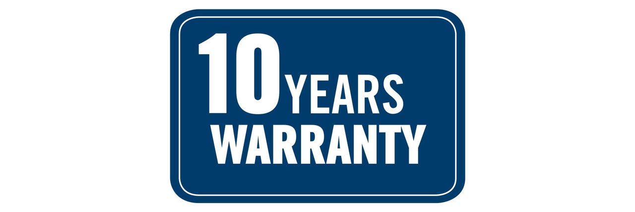 10 Jahre Garantie