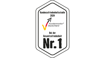 Kundenzufriedenheitsstudie 2024 Auszeichnung