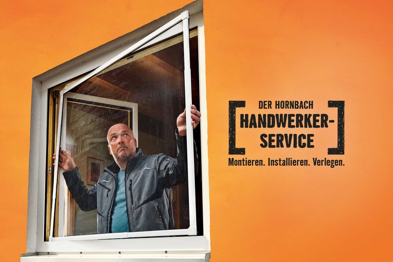 Insektenschutzmontage