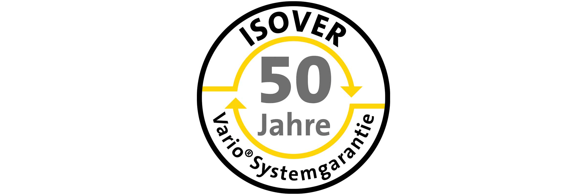 Isover 50 Jahre Vario Systemgarantie
