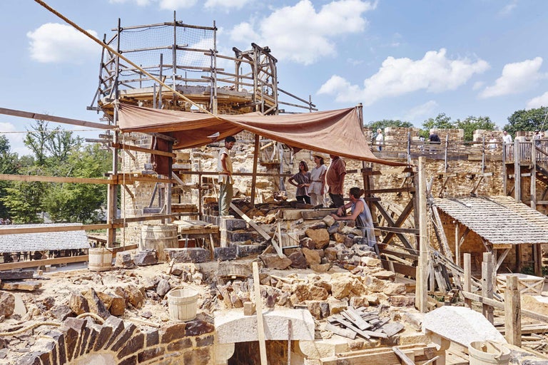 Bauen wie im Mittelalter
