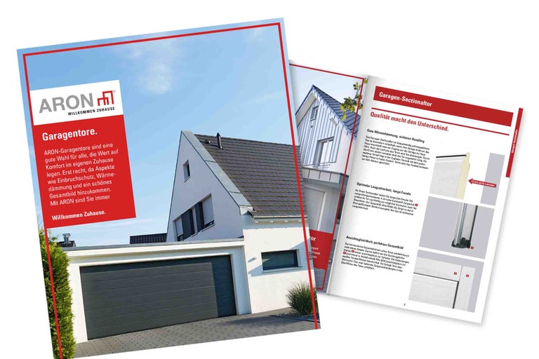 Abbildung von ARON Garagentor Prospekten