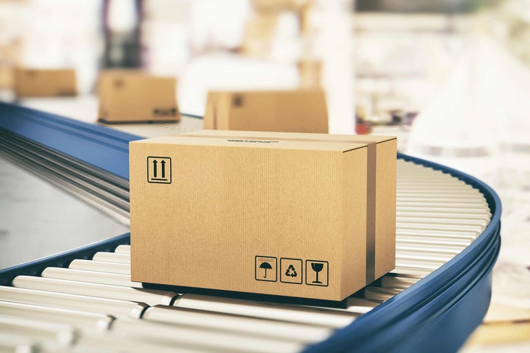 Der Weg der Verpackung