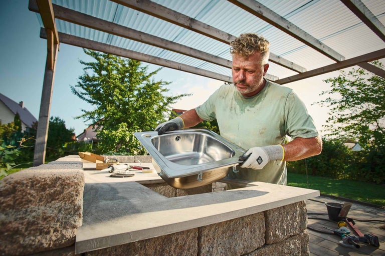 Outdoor Küche selber bauen